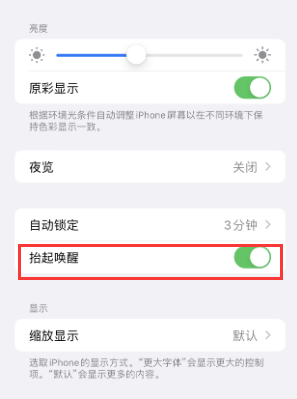 淮南苹果授权维修站分享iPhone轻点无法唤醒怎么办