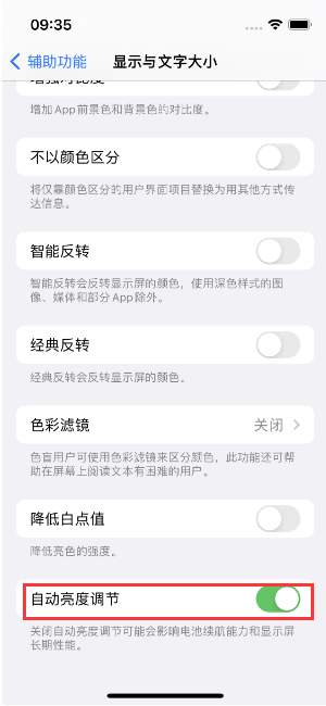 淮南苹果15维修店分享iPhone 15 Pro系列屏幕亮度 